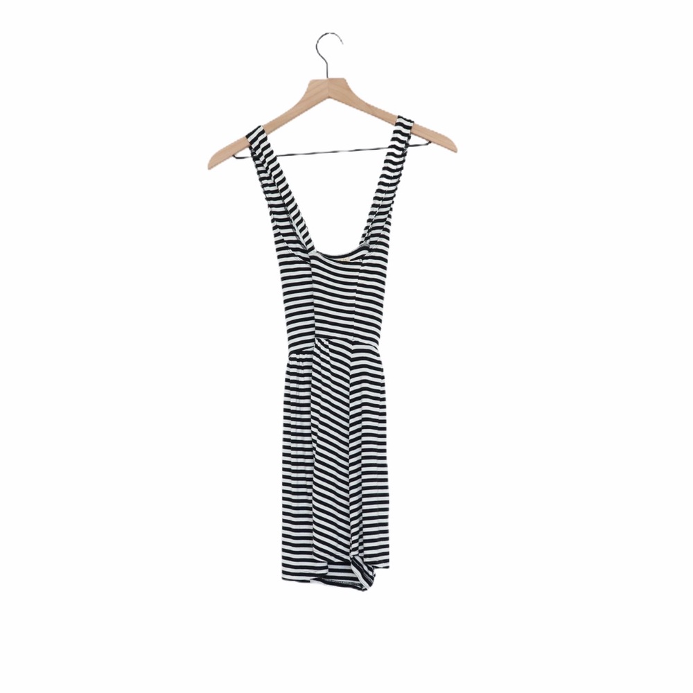 Hollister Black White BabyDoll Tank Top XS - Picture 3 of 5